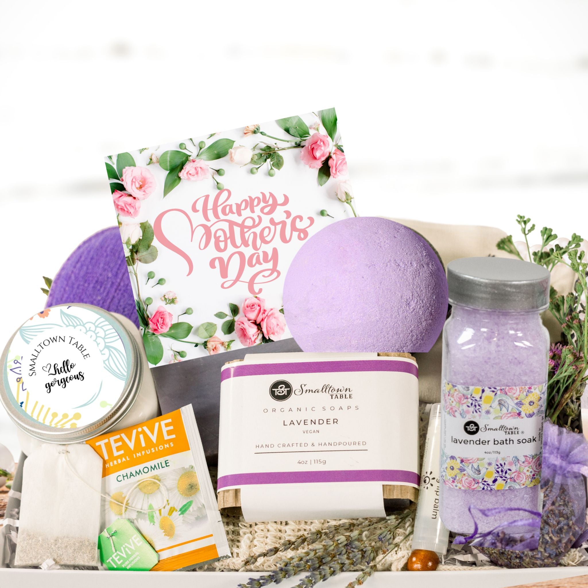 LAVENDER  SPA SET - Pure, Handcrafted, Premium Bath and Body