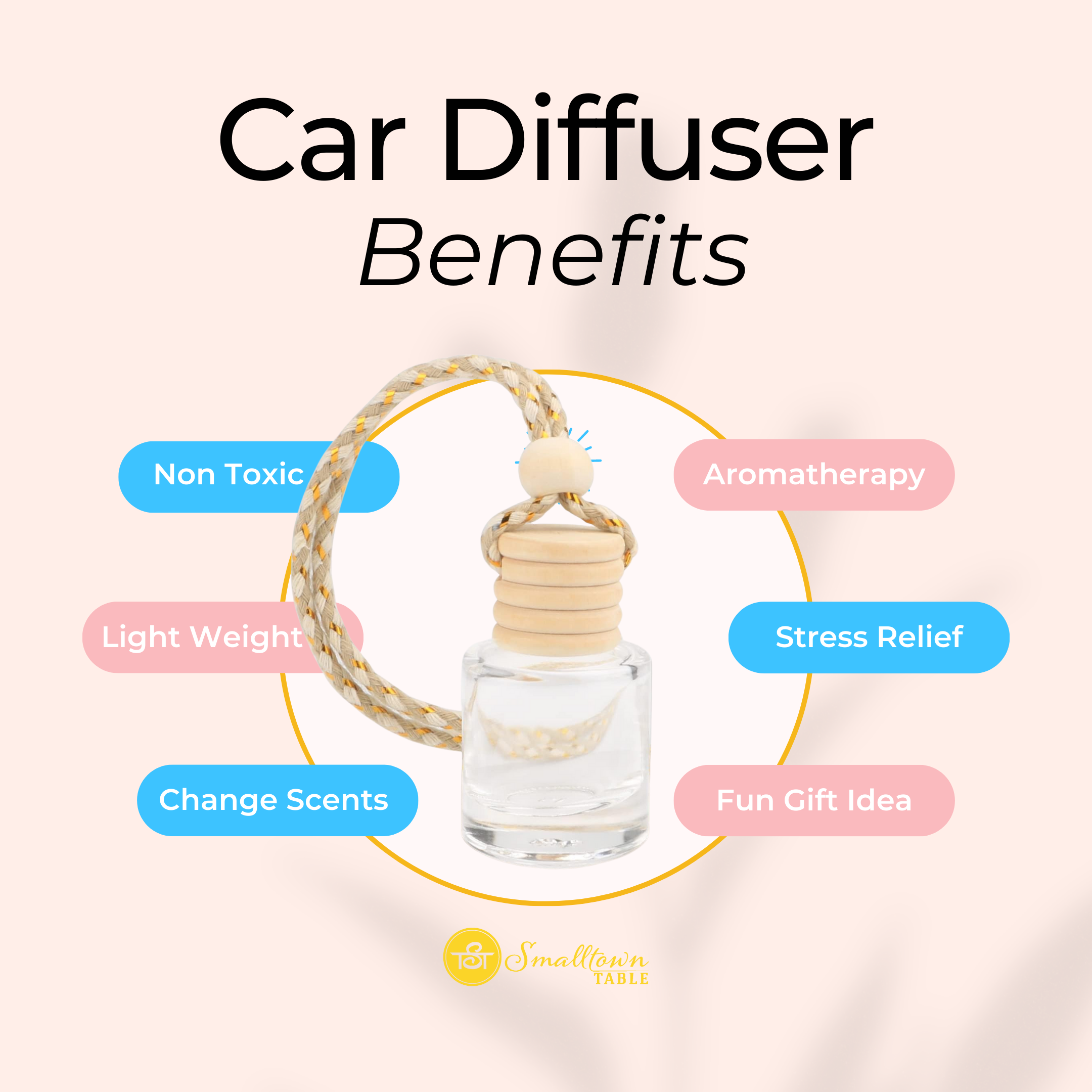 Car Diffuser Essential Oils