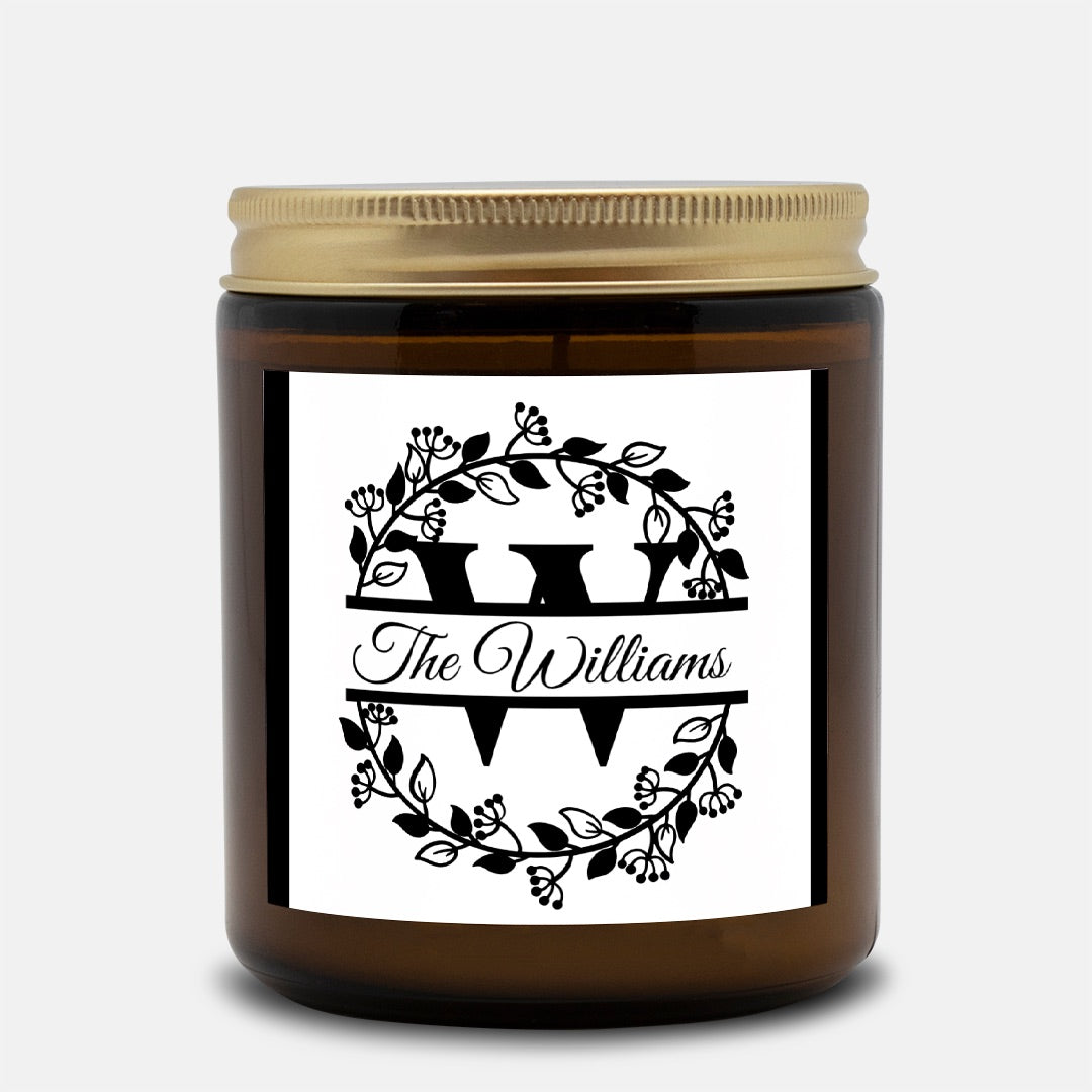 Custom & Personalized Candle Gifts - Family Name