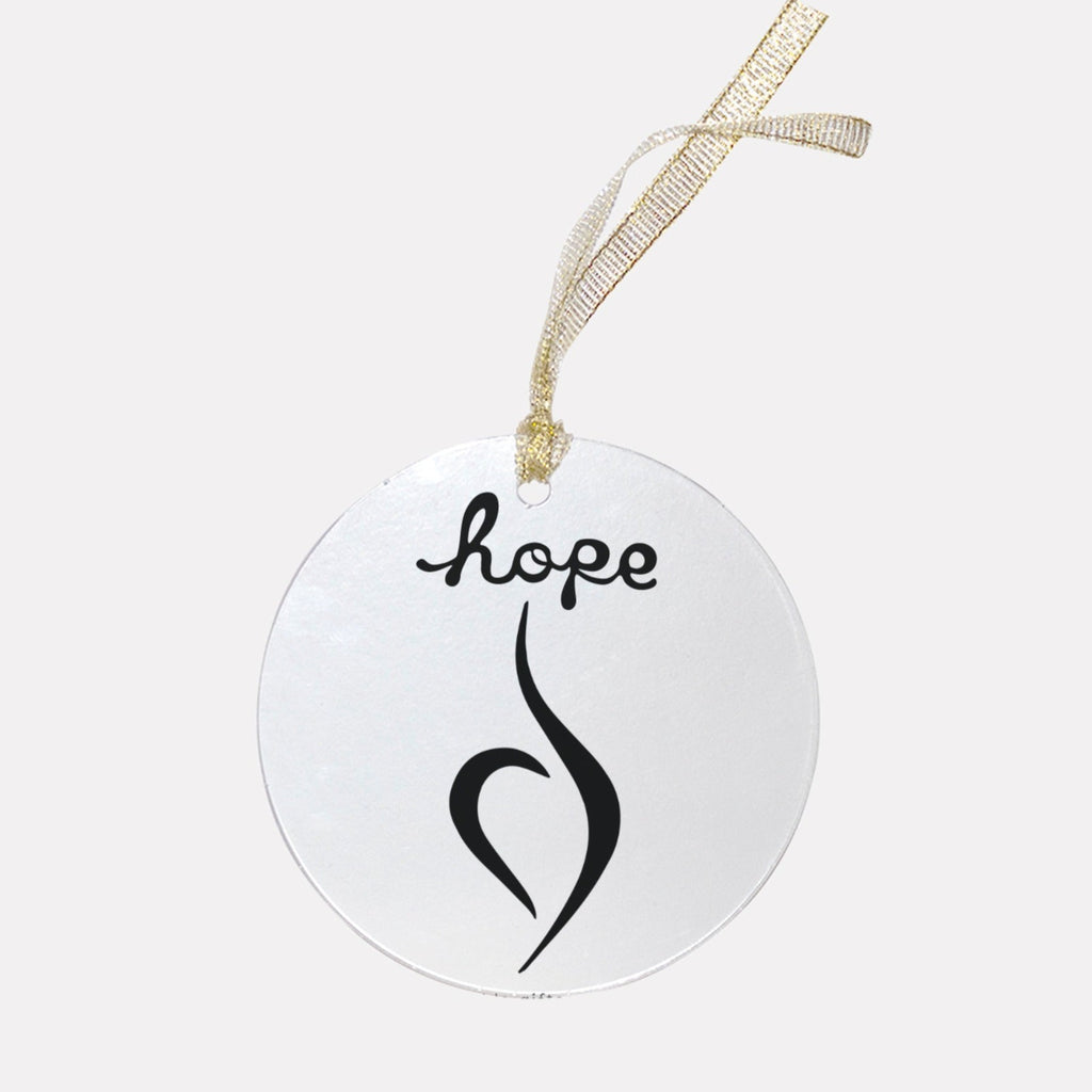 Hope Ornament Eating Disorder Recovery, NEDA Gift for Anorexia, Bulimia Survivor