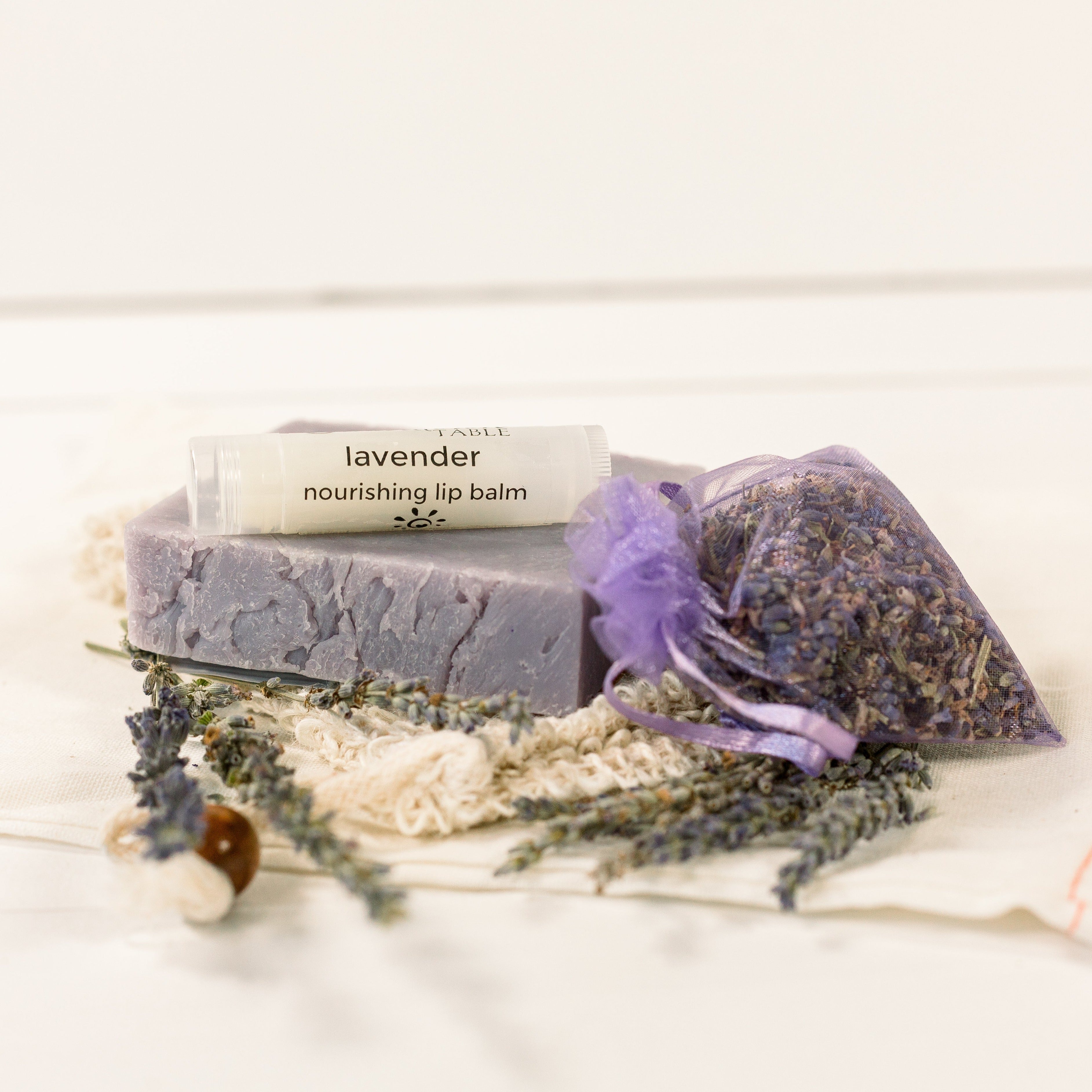 LAVENDER  SPA SET - Pure, Handcrafted, Premium Bath and Body
