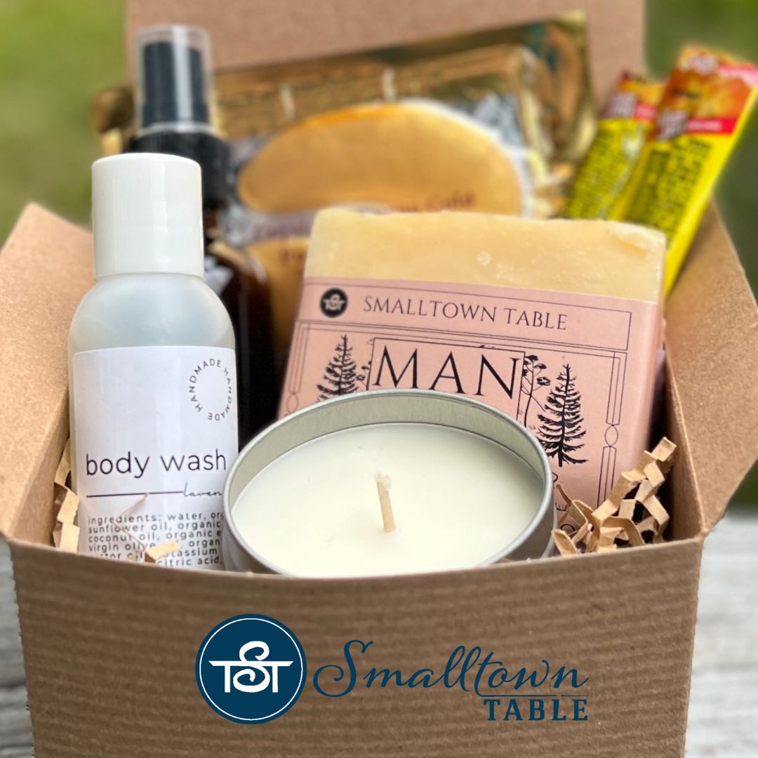 Ultimate Relaxation: Men's Spa Gift Set - Handmade Soap, Body Wash, and More