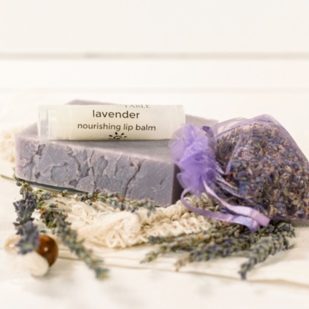 Lavender Soap Bar and Sack