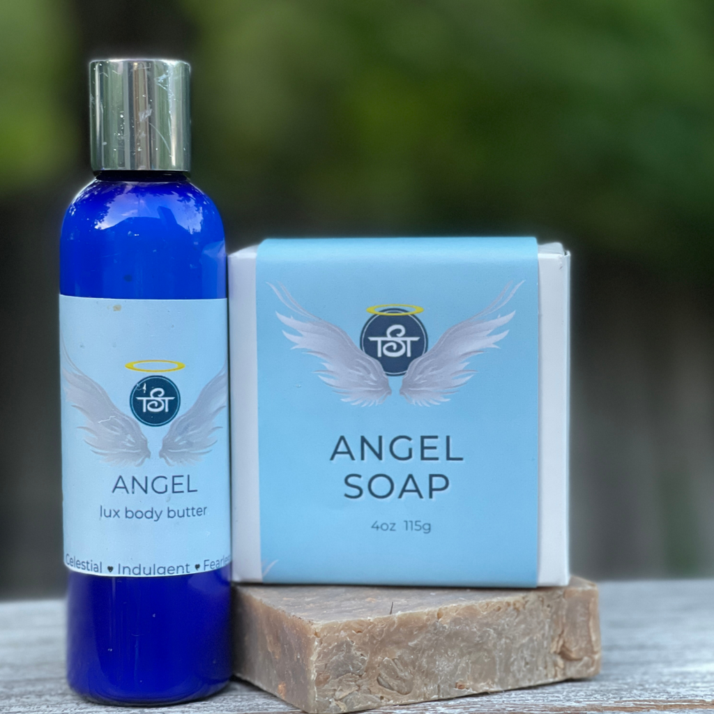 Handmade Angel Soap and Lotion Set